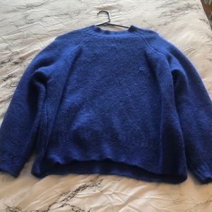 Sezane Royal blue sweater